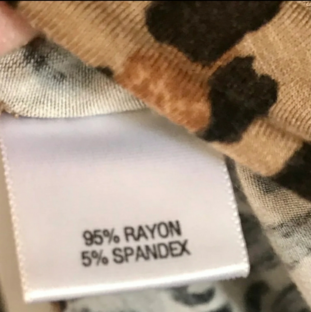 Leopard Print Jersey - image 6